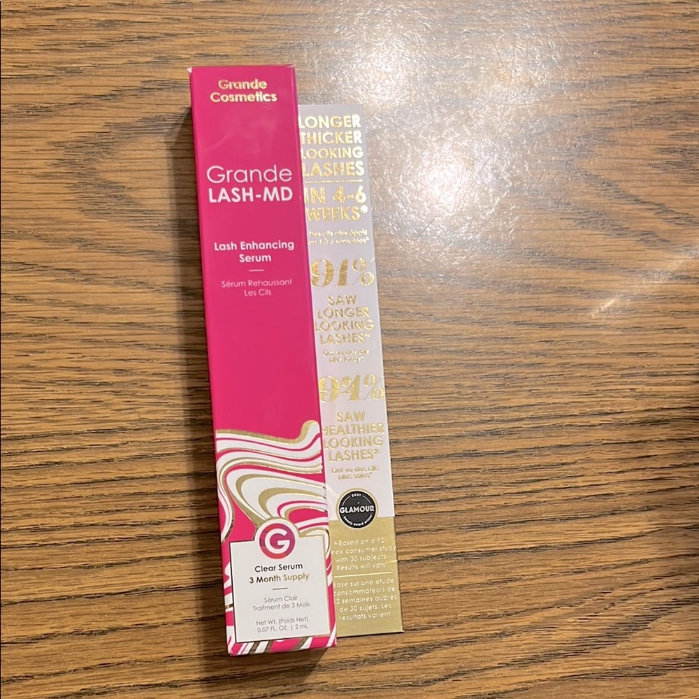 Grande Cosmetics Lash Enhancing Serum - Pink and Gold